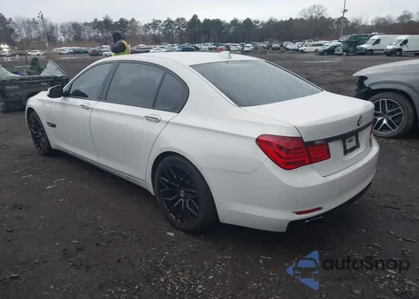 2010 BMW 750Li xDrive from USA, damaged, VIN WBAKC8C59AC430791